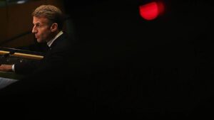 Macron denies France received CIA warning of Russian drone attack