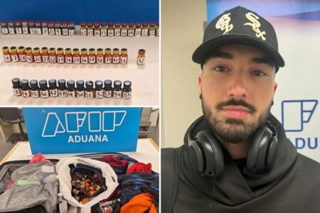 Exclusive | Former HS valedictorian busted with massive stash of party drug ‘poppers’ in Argentina — in what could be largest seizure ever
