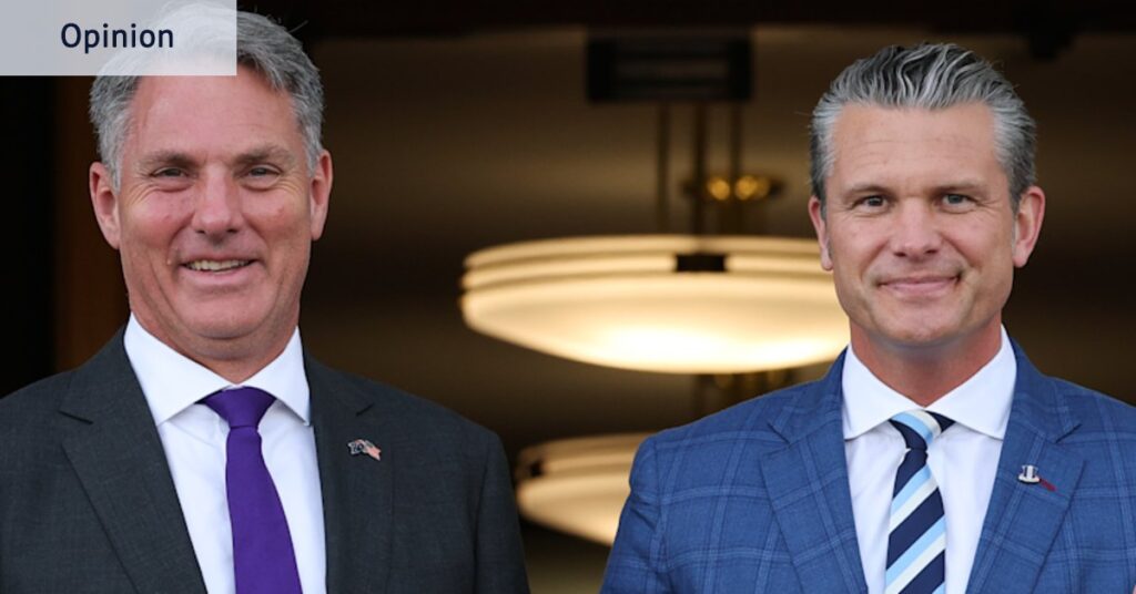 Richard Marles impresses with no-notes speech at informal Washington DC barbecue