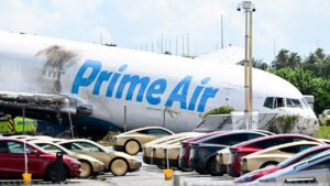 Amazon cargo pilot repeatedly warned aircraft was ‘too fast’ before deadly Miami crash, NTSB says