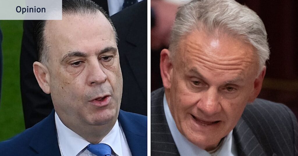 Peter V’landys, Mark Latham and the mystery man who brokered peace talks