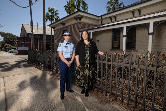 Burwood Police Area Commander Superintendent Christine McDonald  and Women’s and Girls’ Emergency Centre chief executive Nicole Yade hope The Cottage will reduce the number of times it takes a victim to leave an abusive environment.  