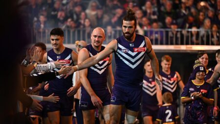 Why Alex ‘Moose’ Pearce is Fremantle’s rock amid the chaos
