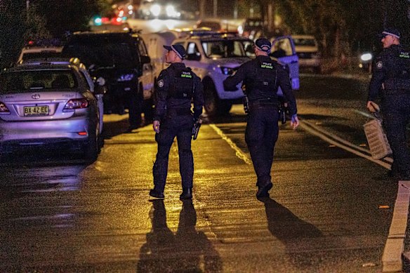 Tactical officers swarmed the Norwest complex where the boy was shot.
