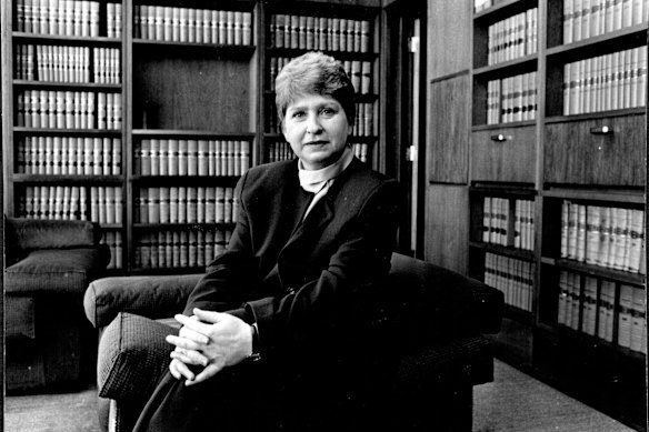 Justice Gaudron at the High Court.