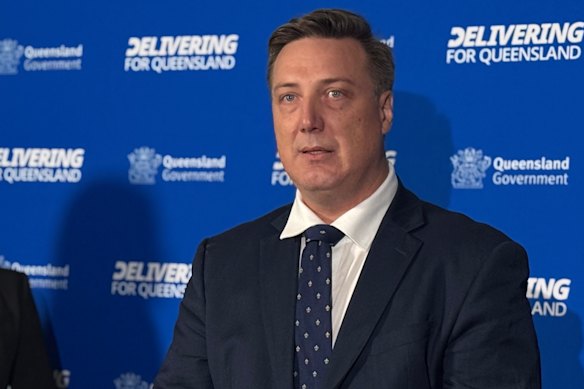 Queensland Family and Child Commissioner Luke Twyford.