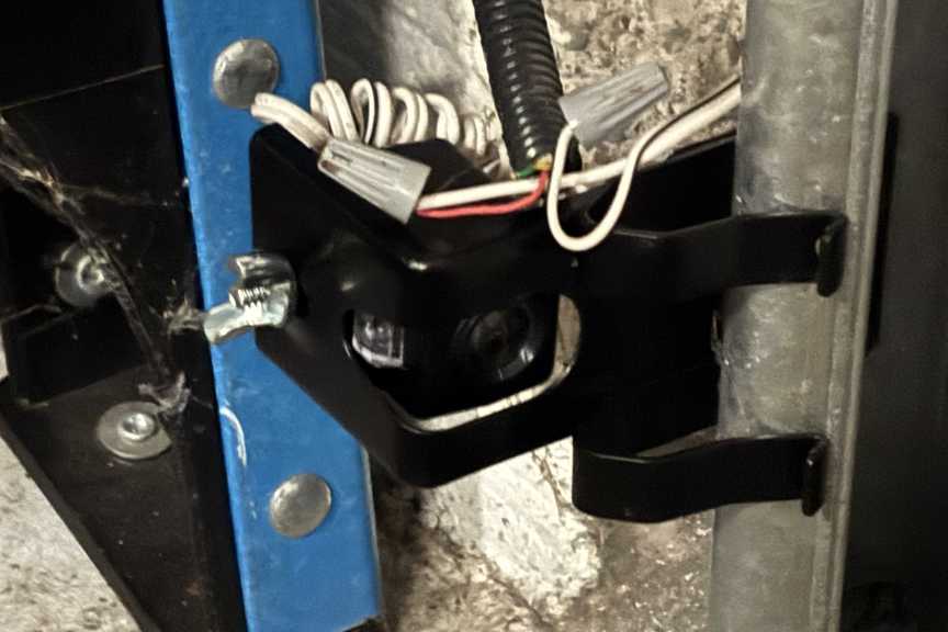 Chamberlain garage door sensor.