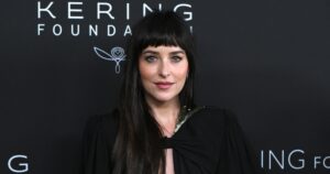 Honestly, Dakota Johnson’s Classy, Tailored-Looking Jeans Style Is Making Us Reconsider Wide Legs