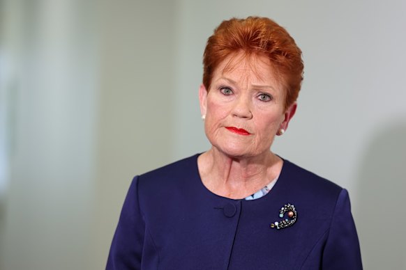 Pauline Hanson said Indigenous Australian culture was “primitive”. 