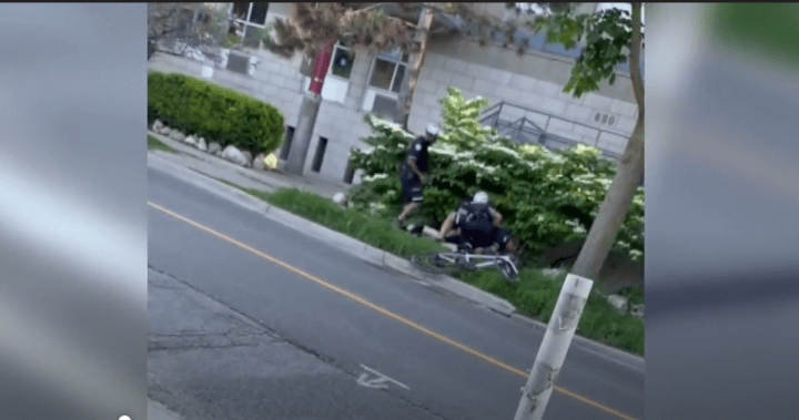 Police watchdog clears officer who tackled Toronto cyclist after ignoring stop sign