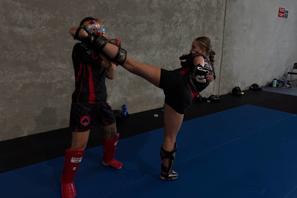 Lily had trained at Bujutsu Martial Arts and Fitness Centre across the past two years.