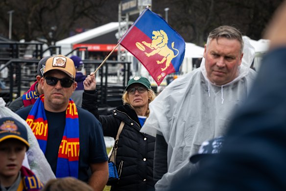 Brisbane Lions fans.