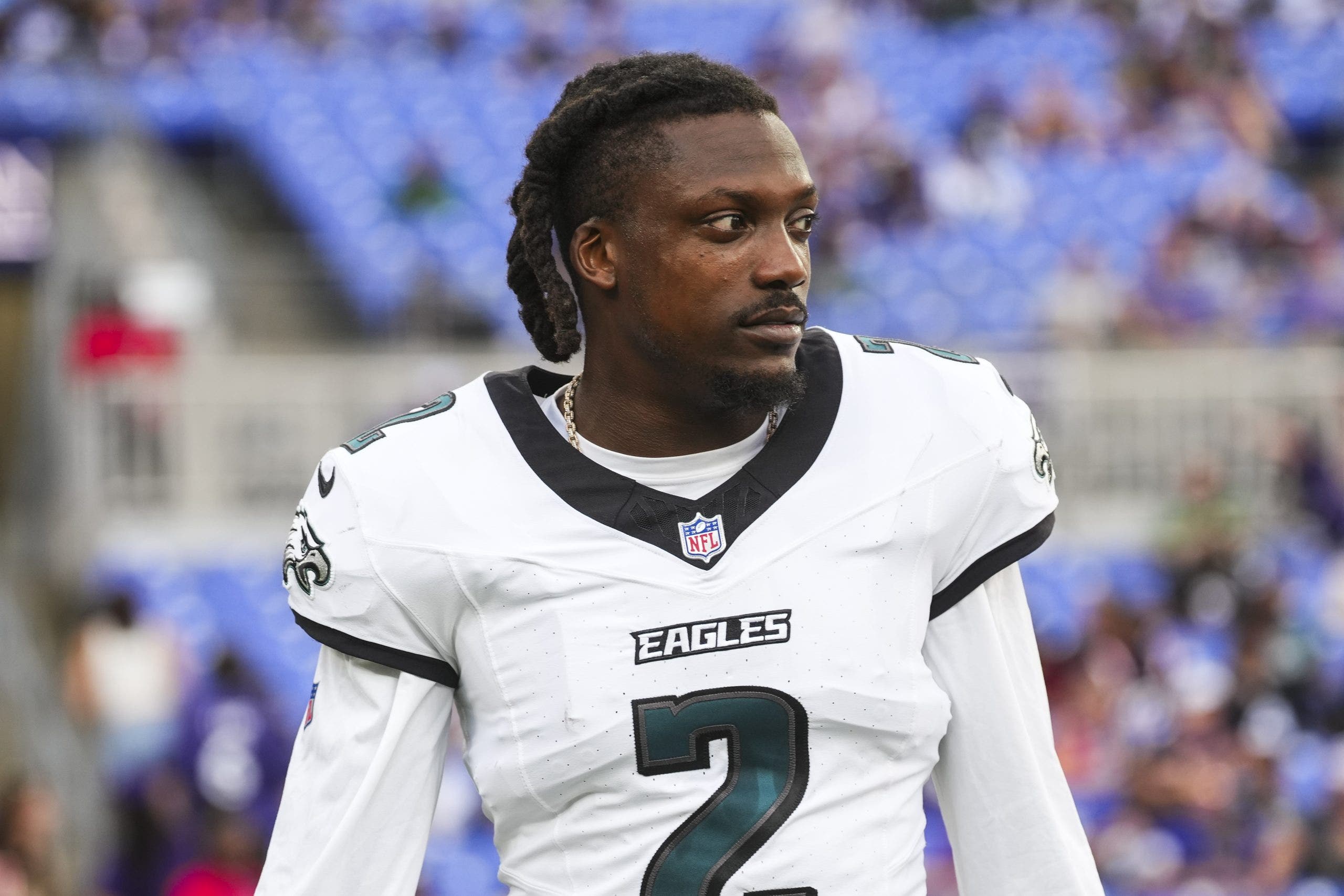 Cornerback Riq Woolen won the Super Bowl last season and then joined a perennial contender in Philadelphia. (Perry Knotts/Getty Images)