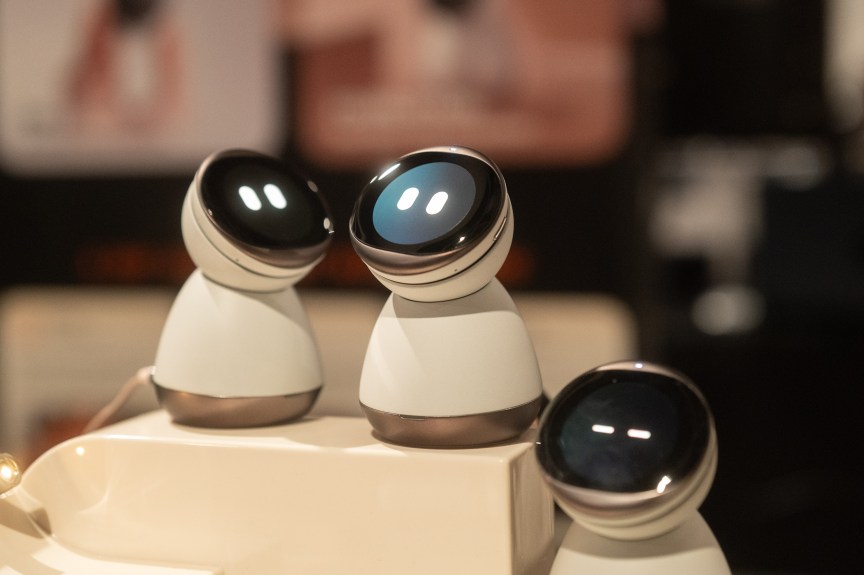 Three desktop robots
