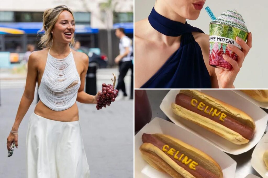 Eat, slay, love: New York Fashion Week’s tastiest trend is food-themed couture