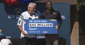 ‘First thing I thought of was the truck,’ says $44M Saskatchewan lotto winner